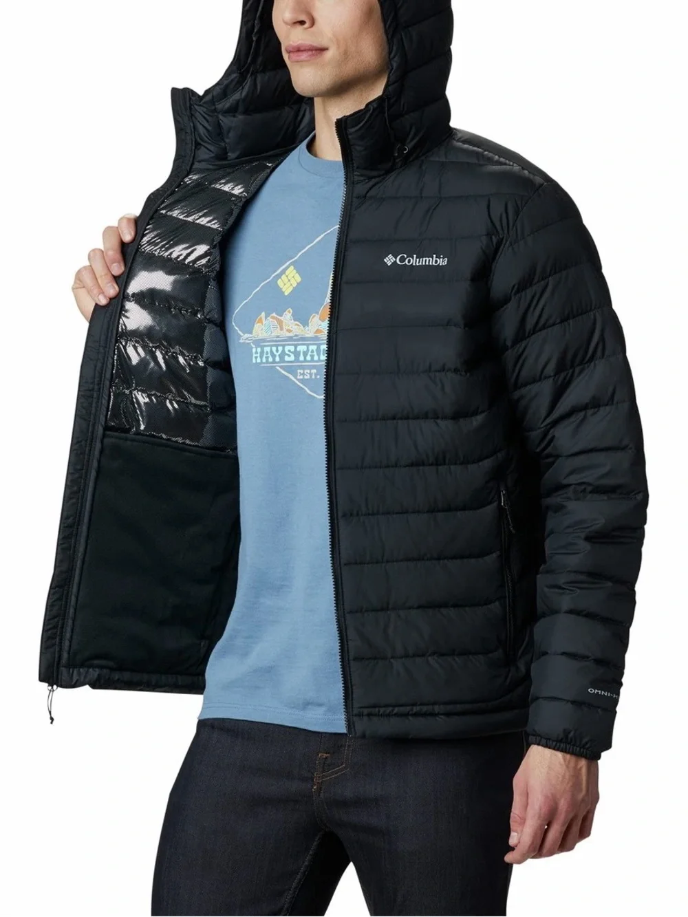 Columbia Men's Powder Lite Hooded Jacket